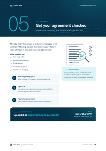 Page 10 of Read Before You Sign: A Copier Agreement Checklist